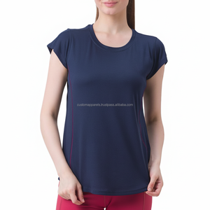 เสื้อยืดผ้าคอตตอนผ้า100% ระบายอากาศได้ดีปักตกแต่งสำหรับฤดูร้อนออกแบบได้ตามต้องการ - Product Image 6