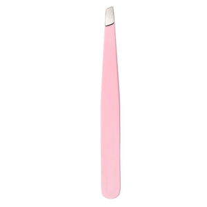 Sample Eyebrow Extension Tweezers <b>Rose</b> Gold Stainless Steel Professional <b>Top</b> High Quality Eyebrow Hair Removal Beauty Slanted - Product Image 2