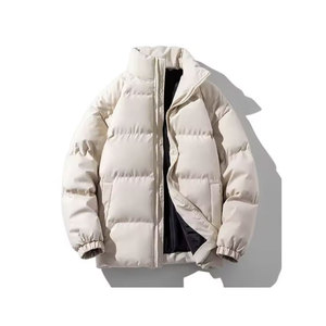 <b>Men</b> <b>Padded</b> Puffer <b>Jacket</b> Winter Warm Quilted Coat <b>Lightweight</b> Insulated Outerwear Streetwear Fashion - Product Image 1