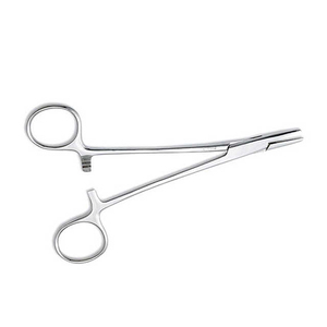 Mayo Needle Holder 16 cm Dental Surgical Needle Holder All Types With 14cm-20cm Surgical Forceps <b>Clamps</b> - Product Image 3