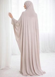 High Quality Ribbed Jersey Scarf Naqab Cotton Hijab Muslim Jersey for Autumn Season Wholesale Price - Product Image 6