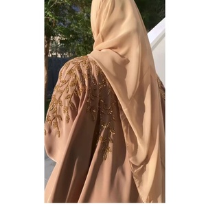 Robe Abaya musulmane modeste pour femmes, design unique, manches longues, coupe ample, tissu respirant, pour la prière, le quotidien et les voyages, en vente - Product Image 5