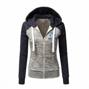 Breathable <b>Grey</b> 100% Cotton <b>Hoodie</b> for Men <b>Women</b> Black Heavy 320gsm Fabric Custom Full <b>Zip</b> Transfer Logo <b>Hoodie</b> for Autumn - Product Image 5