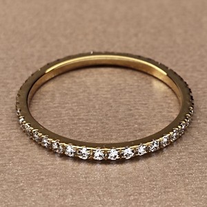 แหวนแต่งงานทองคำแท้ 14K ประดับเพชรทรงกลมเจียระไนคุณภาพสูง VVS1 ได้รับการรับรองจาก IGI ผลิตด้วยวิธี HPHT CVD เพชรเพาะเลี้ยงในห้องปฏิบัติการ สำหรับผู้หญิง - Product Image 5