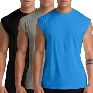 Débardeur en coton imprimé sans manches pour hommes – Vêtements de performance, débardeurs de musculation et d'entraînement en gros - Product Image 2