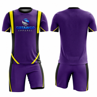 Vente en gros de maillots de football personnalisés de style nouveau, 100% polyester, manches courtes, couleurs personnalisables, service OEM
