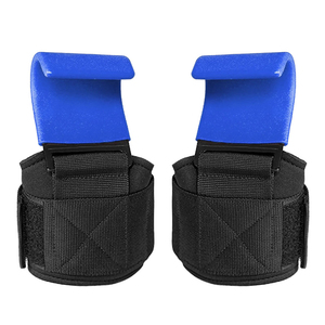 En gros, Ensemble de crochets de levage rembourrés en néoprène pour la musculation et le fitness, support robuste pour soulevé de terre avec protection de la paume, équipement de sécurité - Product Image 6