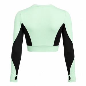 Ensemble de yoga premium sans couture pour femme : Leggings de sport taille haute et brassière de sport – Fabricant OEM en marque blanche, directement de l'usine - Product Image 3