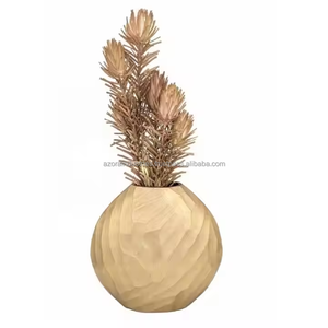 High Quality Cast Aluminium Flower <b>Vase</b> Modern <b>Table</b> <b>Vase</b> <b>Table</b> Top Decorative Aluminium <b>Vase</b> for Home Room by Azora industries - Product Image 2