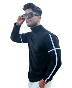 Camiseta ajustada de algodón 100% en blanco de 180-280gsm, Camiseta de algodón transpirable de calidad con logotipo bordado de pantalla de seda personalizado - Product Image 1