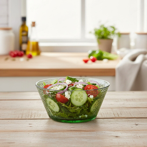 [Holar] Bol à salade en plastique transparent texturé de qualité alimentaire fabriqué à Taïwan pour les restaurants, les cuisines et la maison - Product Image 5