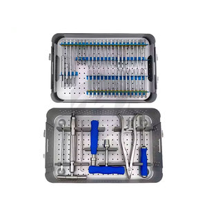 Kit d'instruments chirurgicaux orthopédiques avancés pour l'extraction de vis cassées – Ensemble complet multi-tailles pour instruments médicaux - Product Image 1