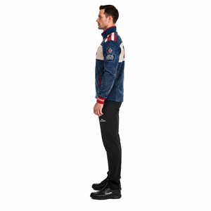 Veste de curling d'hiver pour homme en polyester sublimé, modèle USA Heritage, coupe professionnelle pour les matchs, uniforme de sport sur glace, OEM Sialkot - Product Image 3