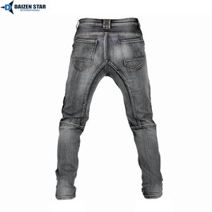 Pantalones Vaqueros de Motocicleta Reforzados con Aramida DAIZEN STAR para Hombre, Armadura de Rodilla CE, Tela de 220g, para Todas las Estaciones - Product Image 4