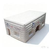 Grande tente cube gonflable pour événements, parcours de jeux combiné, piste de course, château gonflable extérieur décoratif, petite machine distributrice, carnaval