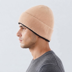 Gorro de Punto Suave para Invierno, Textura Acanalada, Cálido y Elástico, Gorro Casual Unisex, Fabricante Personalizado - Product Image 5