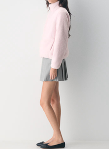 Sudadera con capucha y media cremallera para mujer, estampada, informal, 100% algodón polar, transpirable, ecológica, para invierno, fitness - Product Image 3