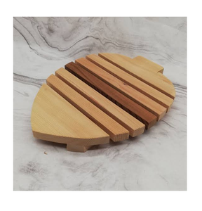 Amazing Design Wood Trivet Wholesale Dining Table Decorative 6 Mm Thickness <b>Set</b> Wood Trivet - Product Image 4
