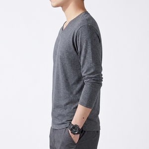 เสื้อยืดคอโอ แขนยาว ทรงหลวม พิมพ์ลายดิจิทัล ผ้าคอตตอนถักน้ำหนัก 230 กรัม เนื้อผ้านุ่ม ระบายอากาศได้ดี พรีเมียม ผลิตจากโรงงาน OEM - Product Image 3