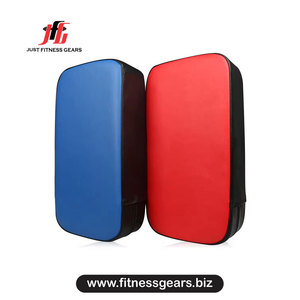 Pad thaïlandais en PU pour l'entraînement de Muay Thai et de Kickboxing avec sangle de poignet en Velcro unisexe réglable - Product Image 2