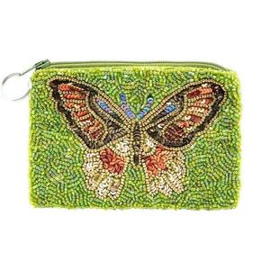 Porte-monnaie perlé au design tendance pour femmes et filles, pochette à main avec fermeture éclair, en tissu mignon, couleur personnalisable - Product Image 4