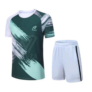 ชุดแบดมินตันคุณภาพเยี่ยมแบบขายส่งพร้อมโลโก้สั่งทำพิเศษ แห้งเร็ว ชุดแบดมินตันแขนสั้นสั่งทำพิเศษ - Product Image 2