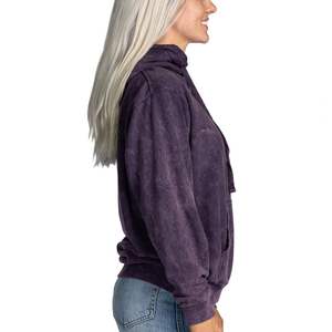 VIBE CRAFT Pull décontracté à manches longues léger pour femme, sweat à capuche d'automne en coton doux tricoté doublé - Product Image 2