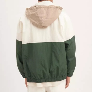 Custom Plus Size Knitted Zipper Corduroy Nylon Material Breathable Waterproof Quick Dry <b>Summer</b> Windbreaker <b>Jacket</b> <b>Men</b> Unisex - Product Image 2