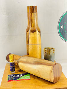 Termo de Bambú Hecho a Mano, Ecológico y Hermético, Botella de Agua Aislada al Vacío, Taza de Viaje con Tapa - Product Image 3