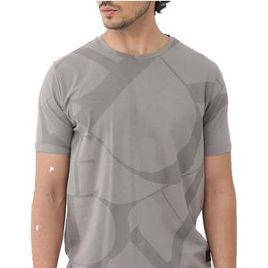 เสื้อยืดผู้ชายผ้าโพลีเอสเตอร์/ ผ้าฝ้ายแห้งเร็วระบายอากาศได้ดีชุดลำลองสำหรับใส่วิ่งออกกำลังกายในยิม - Product Image 4