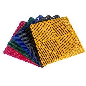 Dalles de sol en plastique emboîtables en stock pour extérieur, garage et terrasse - Product Image 1