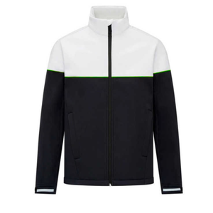 เสื้อแจ็คเก็ตมอเตอร์ไซค์ผู้ชายคุณภาพสูง ระบายอากาศได้ดี ทรงเข้ารูป ผ้า softshell  รับสกรีนโลโก้  แบบมีซิป - Product Image 1