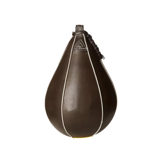Sac de frappe lourd en PU, durable, équipement d'entraînement universel, design rond noir avec crochets rouges, sacs de vitesse pour la maison - Product Image 6