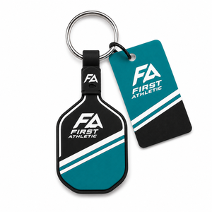 Porte-clés Raquette de Pickleball Taille Personnalisée Modèle 2026 – Matériau Caoutchouc Durable de Haute Qualité – Cadeau Promotionnel avec Logo Personnalisé - Product Image 1