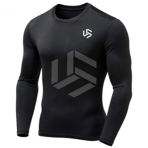 Camiseta de Compresión MMA para Hombre, Camiseta Deportiva Ajustada y Elástica, Camiseta Deportiva para Fitness, Camiseta Deportiva para Hombre - Product Image 1