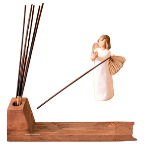 ที่ใส่ธูปไม้สไตล์วินเทจแบบเรียบง่ายทำจากไม้มะม่วงสำหรับไม้หอมของคุณโดย zamzam impex - Product Image 2