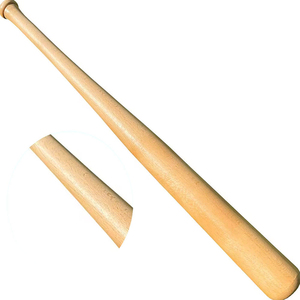 Bate de Béisbol de Madera Maciza Premium, Duradero, con Agarre Ergonómico, Ligero, de Alto Rendimiento, para Prácticas y Partidos de Jugadores Jóvenes y Adultos - Product Image 1