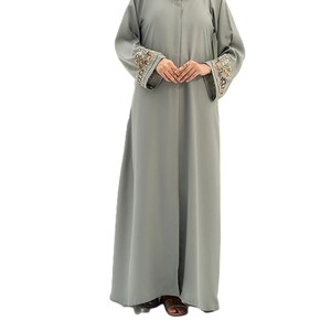 Modest Abaya Apparel Full Length Long <b>Dress</b> Clothing Manufacturer Wholesale Supplier Custom Garment Production - Product Image 3