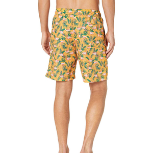 Direct Supply Mens Swim Trunks Fitness Surf Beach Gym Sports Shorts Zipper Fly Casual Elastic Waist Short Custom Logo - Product Image 2