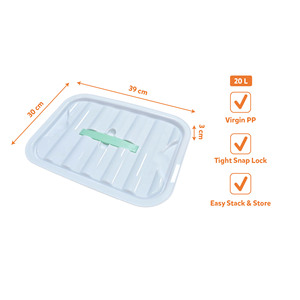 Desktop <b>Large</b> Capacity Eco Friendly Plastic Storage Box Colored Pen Pencil Organizer For Students Durable Stationery Box - Product Image 3