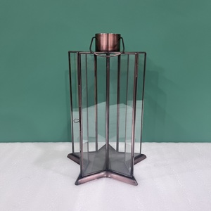 Modern Metal Glass Candle <b>Lantern</b> Decorative Tabletop Hurricane <b>Lantern</b> for Home Wedding Party Decor - Product Image 4