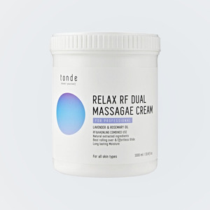 <b>face</b> <b>care</b> cream Tondeu Relax RF Dual Massage Cream Smooth-Rubbing <b>Face</b> Massage Cream 1000ml Made in Korea - Product Image 5