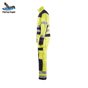 Reflective High Visibility Workwear <b>Uniform</b> Waterproof Safety Jacket Pants <b>Construction</b> Industrial Workwear - Product Image 3