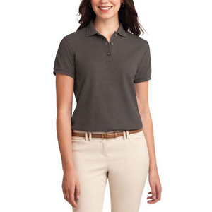 Camiseta de Cuello Alto de Manga Corta para Mujer, Tallas Grandes, 100% Algodón, Secado Rápido, Transpirable, para Todas las Temporadas, Personalizable - Product Image 4