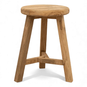 High Quality Round <b>Stool</b> from Teak Wooden frame Material for Home and <b>Garden</b> Furniture Decoration - Product Image 1