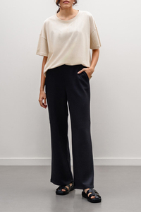 Buy Low MOQ Beige Drop Shoulder <b>T</b>-<b>Shirt</b> 100% Cotton Casual Loose Fit Tee OEM ODM Custom Logo Private Label Women's <b>T</b>-<b>Shirts</b> - Product Image 6