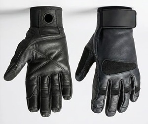 Guantes de Rappel Resistentes, Tácticos, Reforzados, Antideslizantes, para Escalada, Senderismo, Rescate, Profesionales, Resistentes a Cortes, de Cuero - Product Image 3