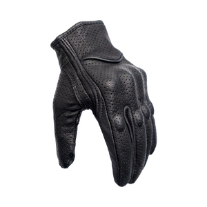 Premium Leather Full-Finger Motorcycle <b>Gloves</b> for Men Women Breathable <b>Touchscreen</b> Auto Hand Grips <b>Gloves</b> - Product Image 2
