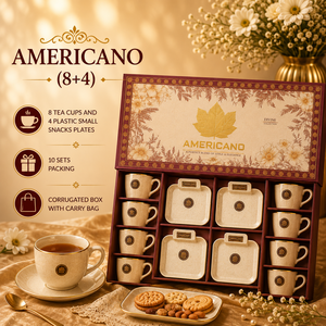 Porcelain <b>Tea</b> Cup Gift Box <b>Set</b> Platter <b>Tea</b> Mug Boxed Drinkware Custom Logo New Business Giveaways Luxury <b>Plastic</b> Components - Product Image 4