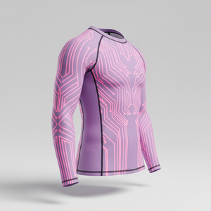 Unisex Long Sleeve Rash Guard <b>Swim</b> <b>Shirt</b> Quick Dry Compression Fit Surf Top Protective Activewear for Endurance Training and Gym - Product Image 3